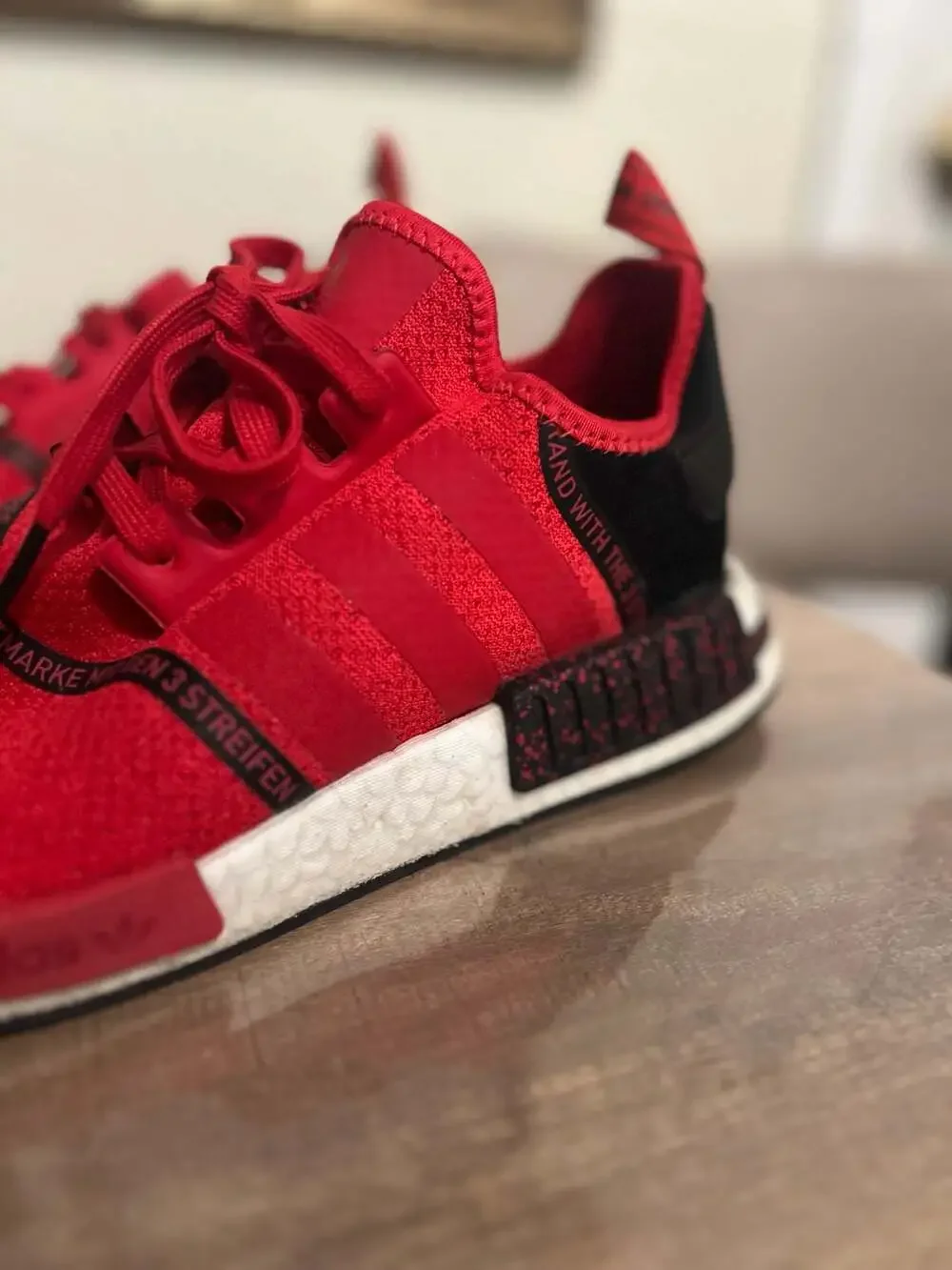 Adidas NMD_R1 Speckle Pack 'Scarlet' Sneakers (EF3327)